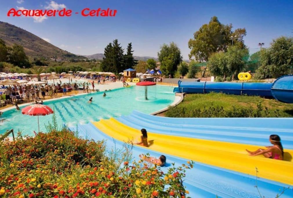 Villa Indipendente Le Coccinelle Beach Mare Piscina A 250 Mt Dal Mare Con Servizio Di Piscina A 400 Mt 12 K Da Cefalu Campofelice Di Roccella Buitenkant foto